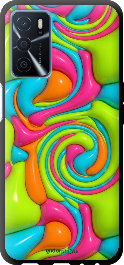 TPU чехол Y2K Jelly Dream для Oppo A16 - 6780b-2469 изображение 