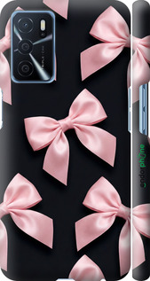3D пластиковый матовый чехол 'Coquette Ribbons Dark Coquette' для Oppo A54s изображение 1