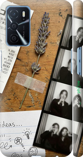 3D пластиковый матовый чехол 'Aesthetic Scrapbook Collage' для Oppo A54s изображение 10