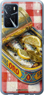 Силіконовий чехол Vintage Sardine Tin Phone для Oppo A54s - 6772u-3473 изображение 