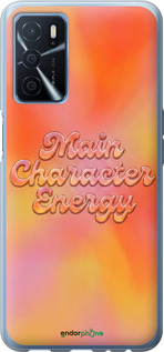 Силиконовый чехол Aura Gradient Main Character Energy Aesthetic Y2K для Oppo A16 - 6783u-2469 изображение 