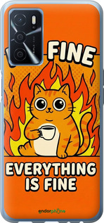 Силіконовий чехол Funny Cat для Oppo A54s - 6786u-3473 изображение 