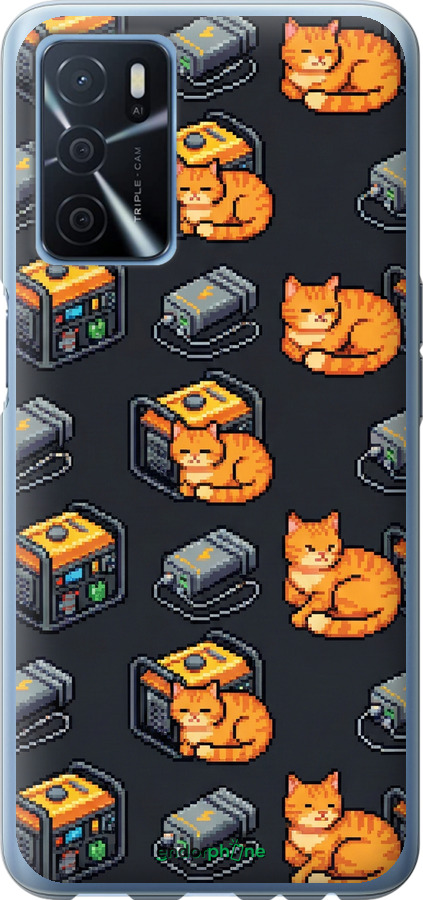 Силіконовий чехол Autonomous Zone для Oppo A54s - 6771u-3473 изображение 