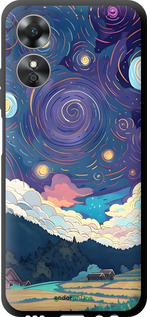 TPU чехол Креативный арт для Oppo A17 - 6322b-2954 изображение 
