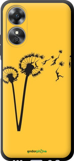TPU чехол Минимализм одуванчики для Oppo A17 - 6449b-2954 изображение 