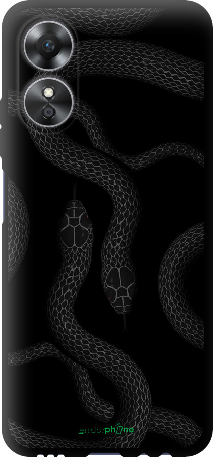 TPU чехол Змеи для Oppo A17 - 5473b-2954 изображение 