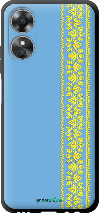 TPU чехол Вишиванка 33 для Oppo A17 - 602b-2954 изображение 
