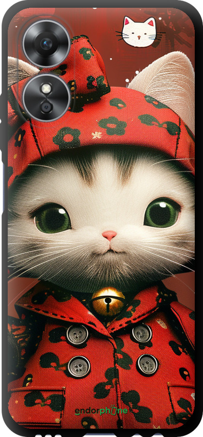 

TPU чохол "Sweet Hello Kitty" для Oppo A17, Рожевий