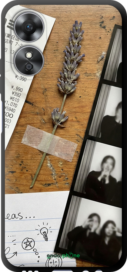 TPU чехол Aesthetic Scrapbook Collage для Oppo A17 - 6773b-2954 изображение 