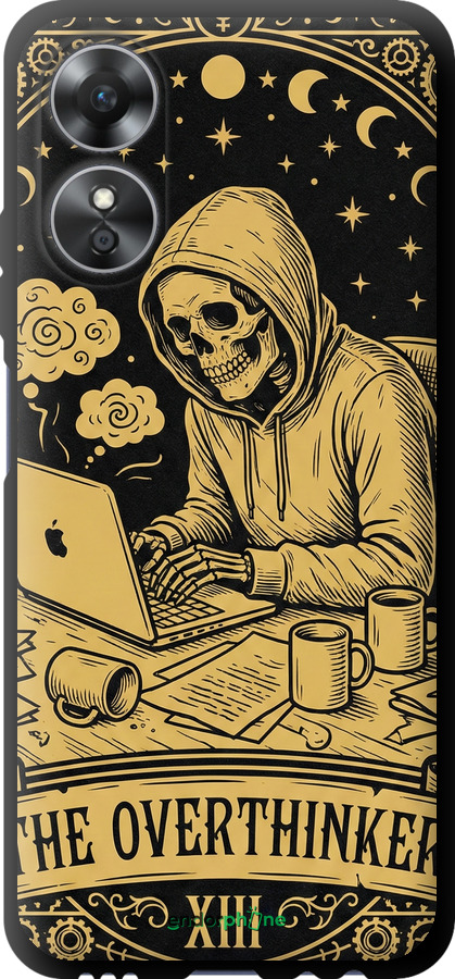TPU чехол The Overthinker для Oppo A17 - 6774b-2954 изображение 