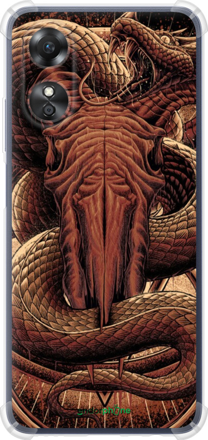 Силикон с усиленными углами чехол № 5418 для Oppo A17 - 5418sp-2954 изображение 