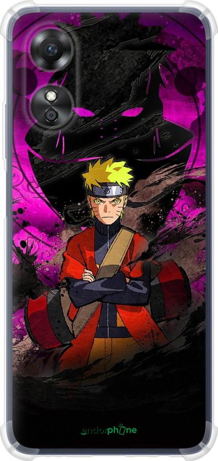 Силіконовий протиударний с посиленими кутами чехол № 5442 для Oppo A17 - 5442sp-2954 изображение 