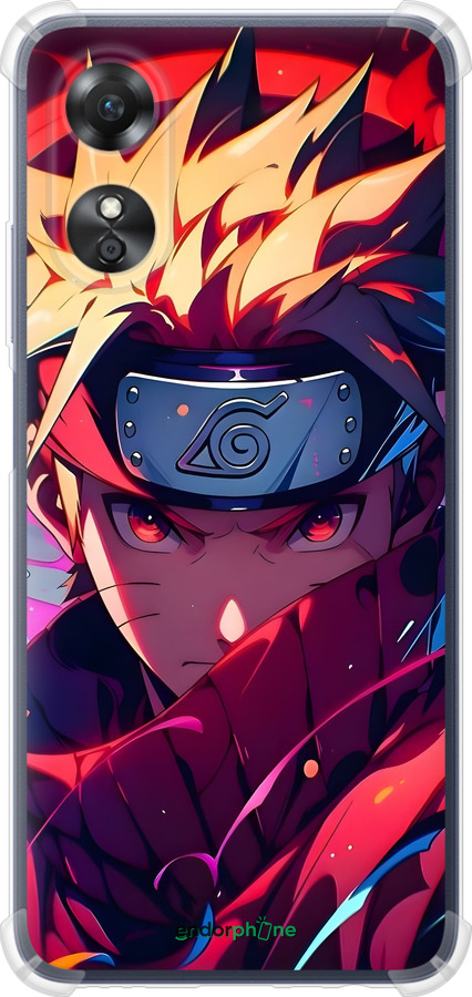Силикон с усиленными углами чехол Наруто для Oppo A17 - 6274sp-2954 изображение 