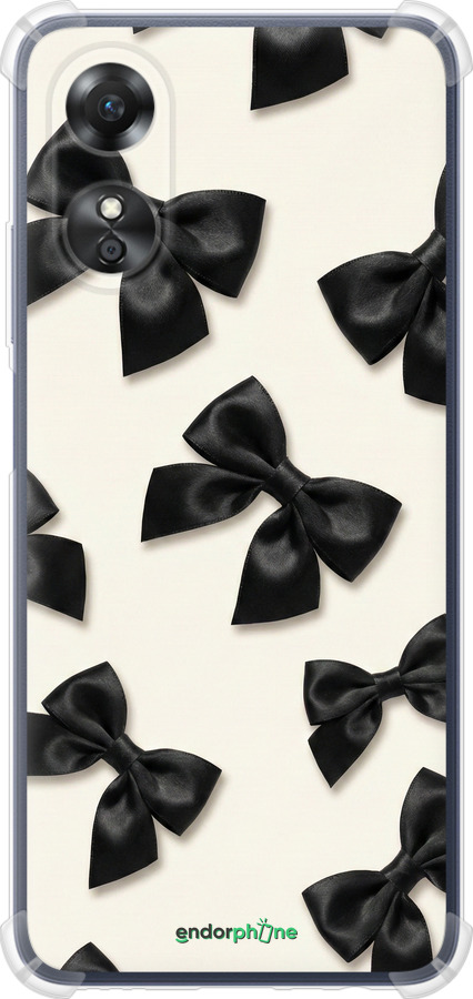 Силіконовий протиударний с посиленими кутами чехол Dark Coquette для Oppo A17 - 6765sp-2954 изображение 