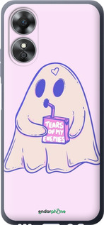 Силиконовый чехол Милый призрак для Oppo A17 - 6507u-2954 изображение 
