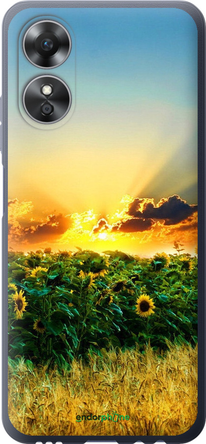 

Силіконовий чохол "Україна" для Oppo A17