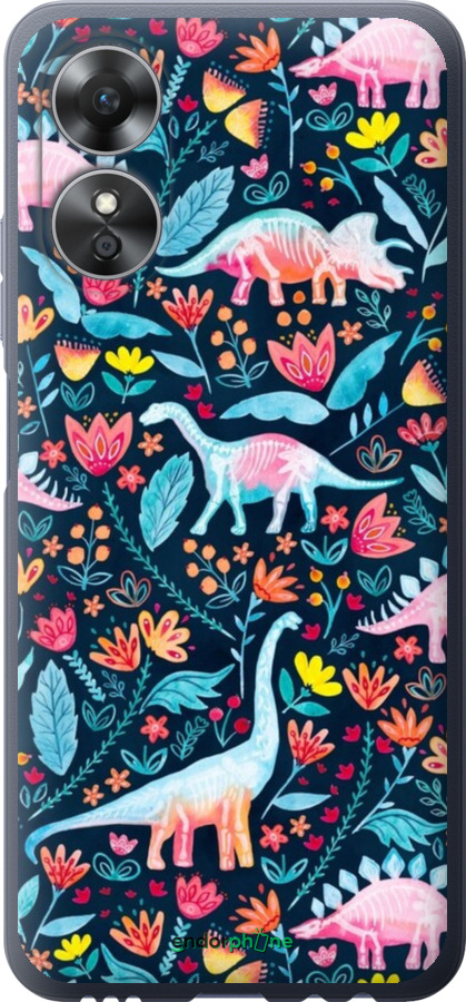 Силиконовый чехол № 5415 для Oppo A17 - 5415u-2954 изображение 
