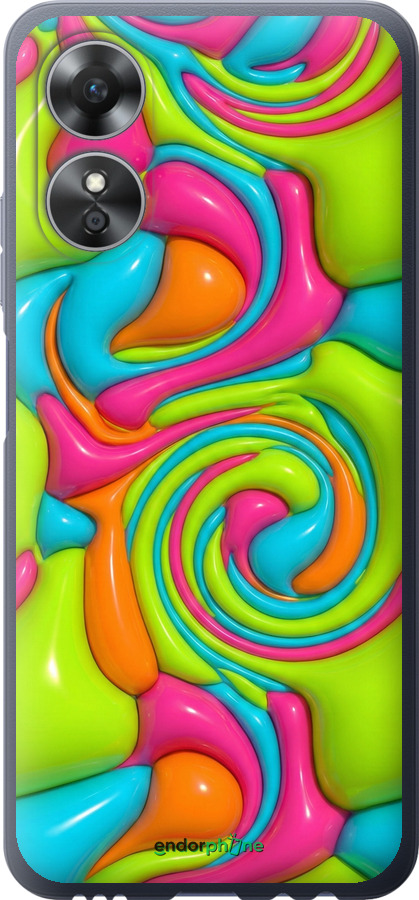 Силиконовый чехол Y2K Jelly Dream для Oppo A17 - 6780u-2954 изображение 