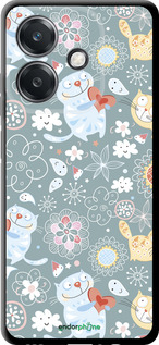 TPU чехол Кошенята v3 для Oppo A3 4G - 1223b-3846 изображение 