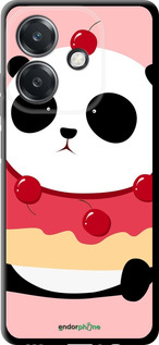 TPU чехол Панда с пончиком для Oppo A3 4G - 3991b-3846 изображение 