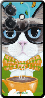 TPU чехол Cat&Coffee для Oppo A3X 4G/5G - 4053b-3815 изображение 