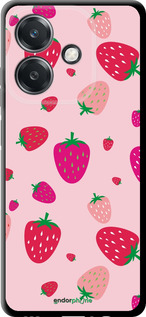 TPU чехол Клубнички для Oppo A3 4G - 4332b-3846 изображение 