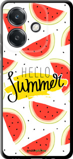 TPU чехол Hello Summer для Oppo A3X 4G/5G - 4356b-3815 изображение 