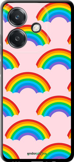 TPU чехол Rainbows для Oppo A3X 4G/5G - 4478b-3815 изображение 