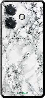 TPU чехол Мрамор белый для Oppo A3X 4G/5G - 4480b-3815 изображение 