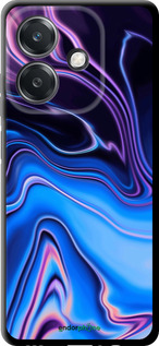 TPU чехол Узор воды для Oppo A3 4G - 4491b-3846 изображение 