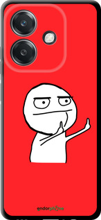 TPU чехол Мем для Oppo A3X 4G/5G - 4578b-3815 изображение 