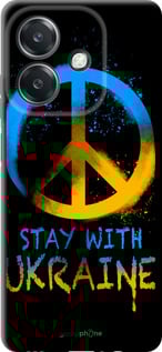 TPU чехол Stay with Ukraine v2 для Oppo A3X 4G/5G - 5310b-3815 изображение 