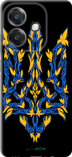 TPU чехол Герб Украины v3 для Oppo A3X 4G/5G - 5313b-3815 изображение 