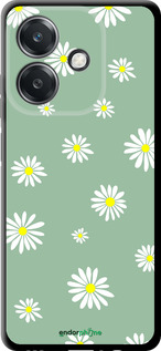 TPU чехол Ромашки v4 для Oppo A3X 4G/5G - 5603b-3815 изображение 