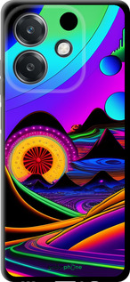 TPU чехол Абстракція v3 для Oppo A3X 4G/5G - 5620b-3815 изображение 