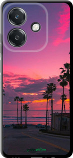 TPU чехол Пальмы для Oppo A3X 4G/5G - 5873b-3815 изображение 