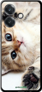 TPU чехол Котик для Oppo A3X 4G/5G - 6024b-3815 изображение 
