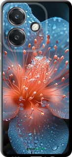 TPU чехол Роса на цветке для Oppo A3X 4G/5G - 6039b-3815 изображение 