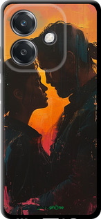 TPU чехол Любовь на полотне для Oppo A3X 4G/5G - 6067b-3815 изображение 