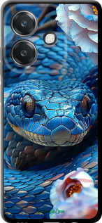 TPU чехол Blue Snake для Oppo A3 4G - 6079b-3846 изображение 