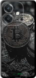 TPU чехол Black Bitcoin для Oppo A3 4G - 6090b-3846 изображение 