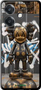 TPU чехол Bronze kaws v3 для Oppo A3 4G - 6099b-3846 изображение 