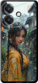TPU чехол Anime-girl для Oppo A3 4G - 6133b-3846 изображение 