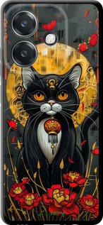 TPU чехол China Cat для Oppo A3X 4G/5G - 6134b-3815 изображение 