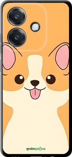 TPU чехол Милый пес для Oppo A3X 4G/5G - 6296b-3815 изображение 