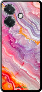TPU чехол Мрамор 2 для Oppo A3 4G - 6307b-3846 изображение 