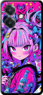 TPU чехол Аниме милаха для Oppo A3 4G - 6314b-3846 изображение 