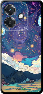 TPU чехол Креативный арт для Oppo A3X 4G/5G - 6322b-3815 изображение 