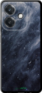 TPU чехол Голубые облака, Голубая луна для Oppo A3X 4G/5G - 6398b-3815 изображение 