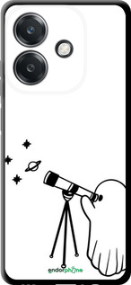 TPU чехол Привид астроном для Oppo A3X 4G/5G - 6444b-3815 изображение 
